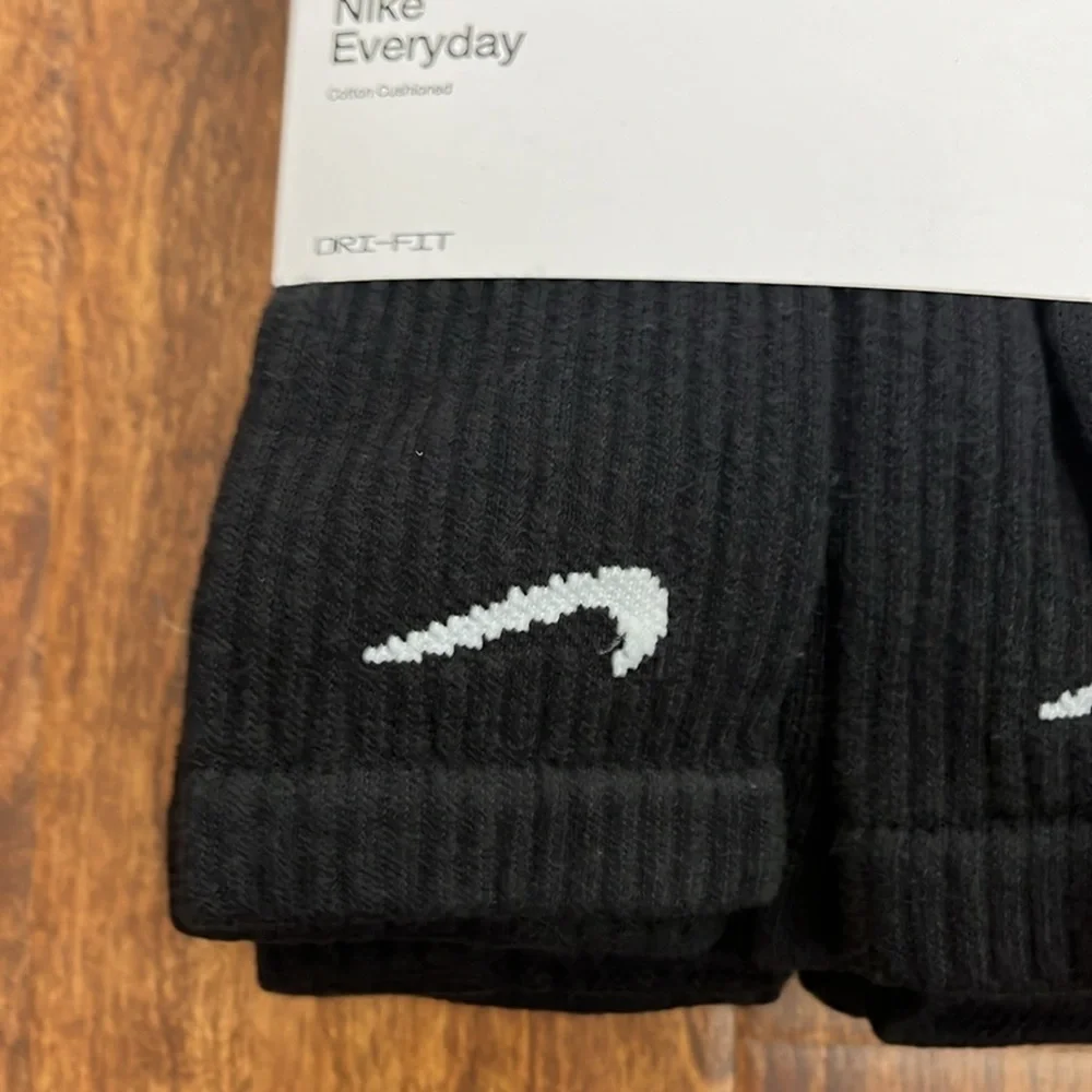 Nike Everyday Crew Cotton Cushioned Socks 6 Pack Size XL